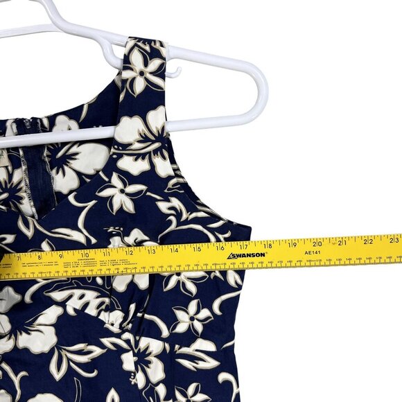 Hilo Hattie The Hawaiian Original 10 Dress Sleeveless Hibiscus Flowers Vacation - Picture 8 of 12